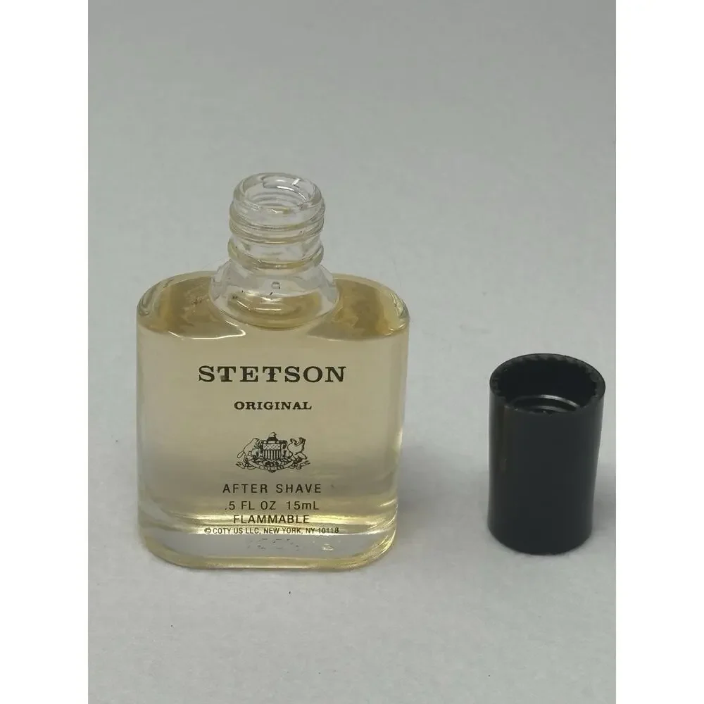 Vintage‎ Coty STETSON After Shave MINI Travel Size 0.5 Oz 15 ml